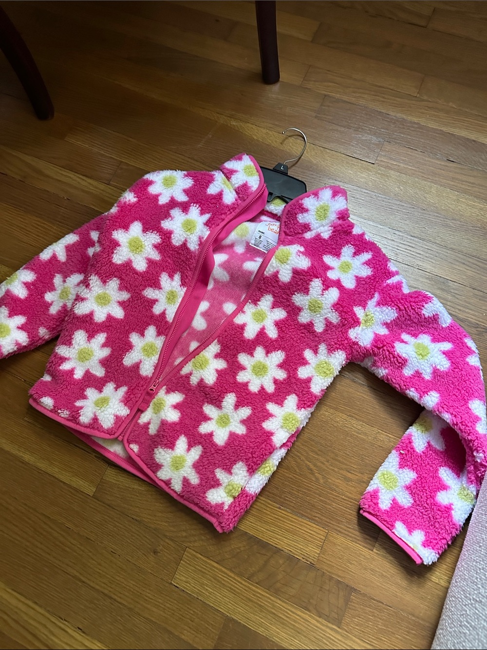 jumping beans Pink Daisy Fleece Jacket
